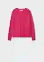 Jersey Lucav Fucsia Talla Xs Mujer Mango