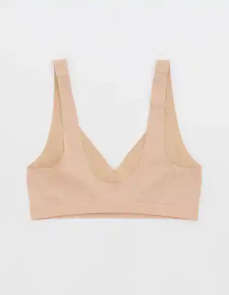 Bralette Aerie Beige Talla LARGE 3785153 American Eagle