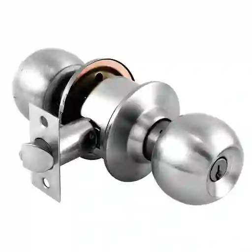 Top Forge Cerradura de Baño Pomo Cilíndrico Esfera