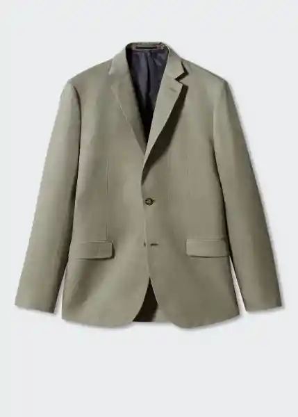 Blazer Americana Capri Khaki Talla 50 Hombre Mango