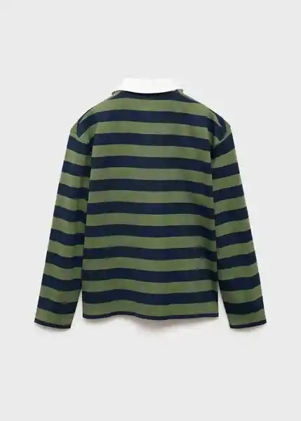 Polo Polost Verde Talla 14 Niños Mango