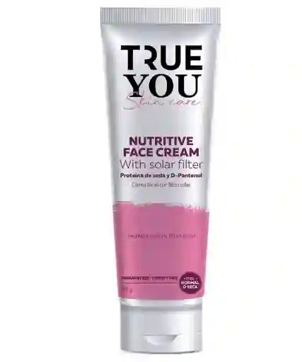 True You Crema Nutrit Filtro Sola Rosa