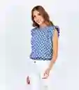 Unser Blusa Azul Talla S 823649