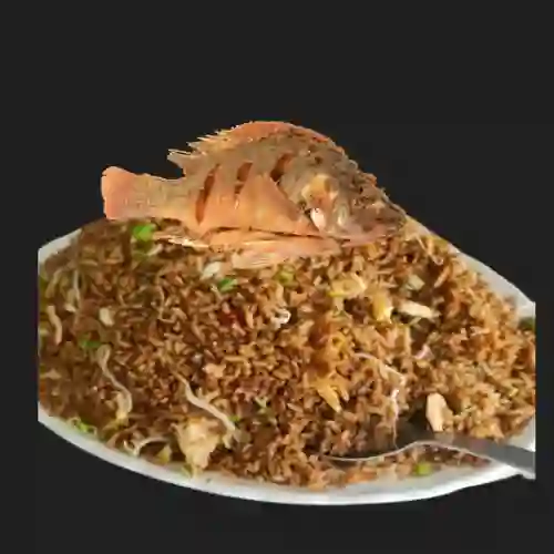 Arroz a la Valenciana con Mojarra