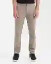 Pantalón Colors Masculino Gris Marta Medio Talla 34 Chevignon