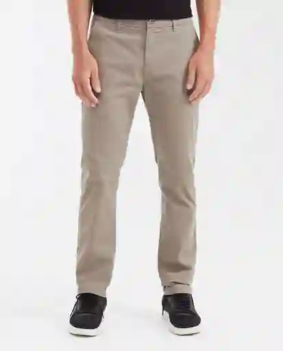 Pantalón Colors Masculino Gris Marta Medio Talla 34 Chevignon