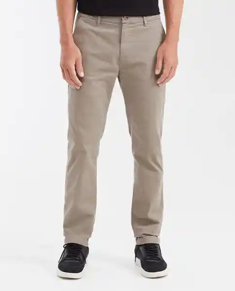 Pantalón Colors Masculino Gris Marta Medio Talla 34 Chevignon