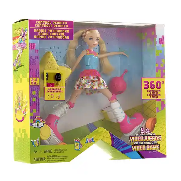 Barbie Muñeca Patinadora Mattel