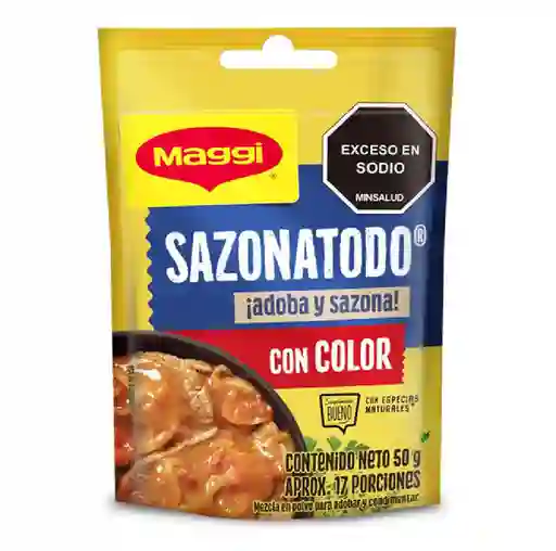 Maggi Sazonador Sazonatodo Con Color