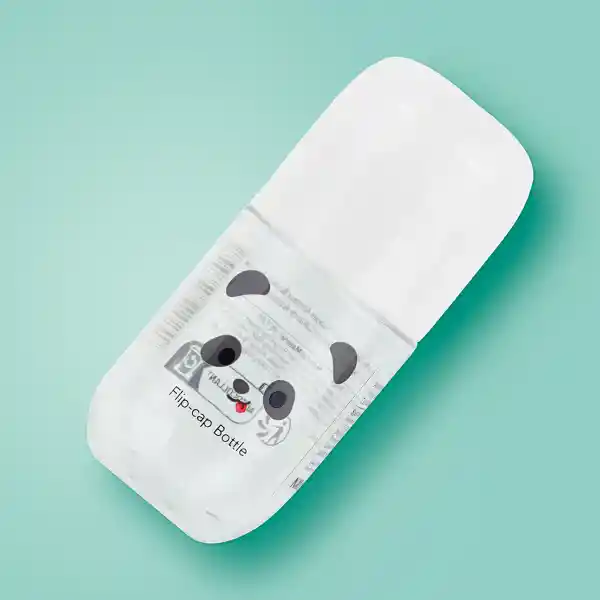 Botella Flip Top Colección Animal Faces Miniso