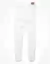 Jean High-rise Jegging Blanco Talla 0 Short Mujer American Eagle