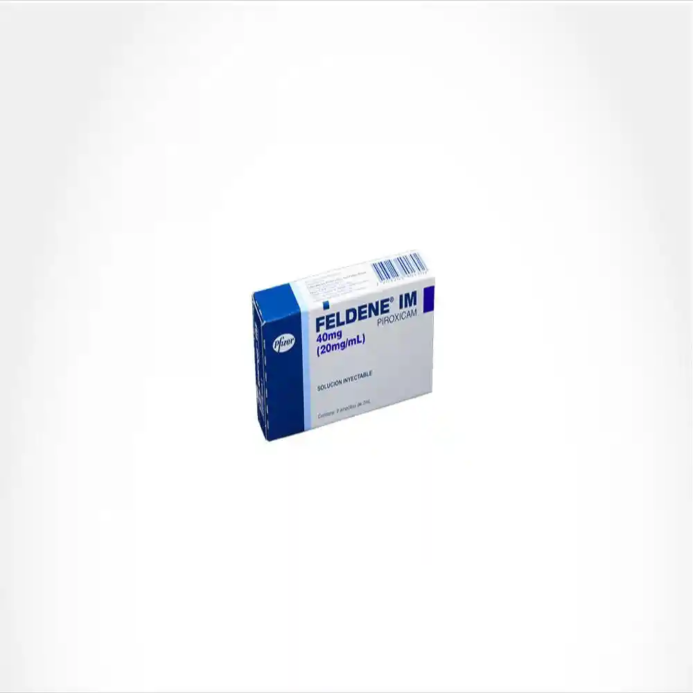 Feldene Solución Inyectable (40 mg)