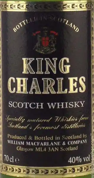 King Charles Whisky Escocés