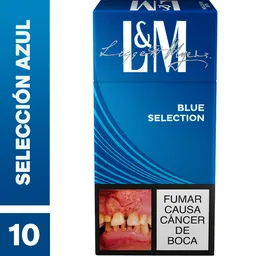 L&M Selección Azul x 10 Cigarrillos