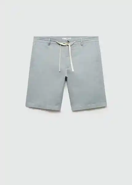 Bermuda Atrani-h Agua Talla 38 Hombre Mango