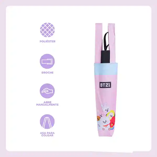 Sombrilla Bt21 Babys Miniso