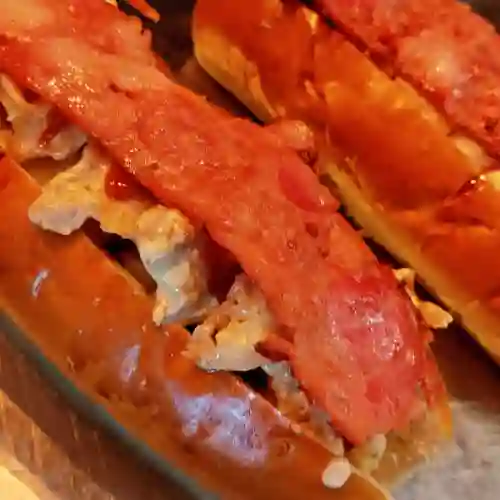 Perro Atrevido + Papas a la Francesa