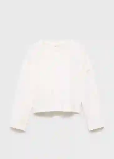 Camiseta Should Offwhite Talla 10 Niñas Mango