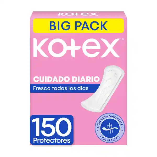 Protector Diarios Kotex Normal 150 Und