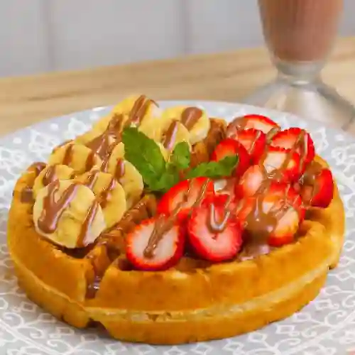 Waffle con Nutella