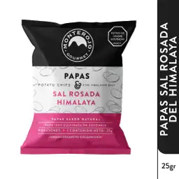 Papas Sal Rosada 25gr MonteRojo Gourmet