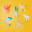 Kit de Figuras Pegaso Serie Unicorn Dream Miniso