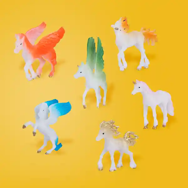 Kit de Figuras Pegaso Serie Unicorn Dream Miniso