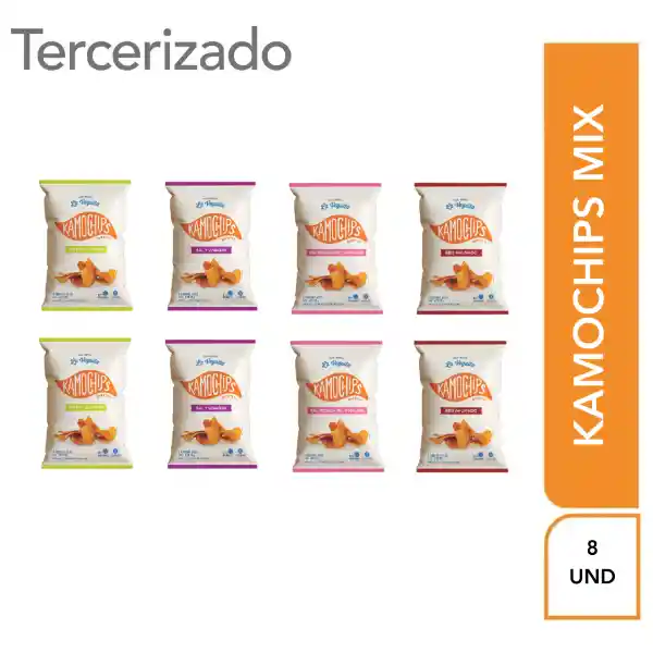 Kamochips Chips de Batata Surtido