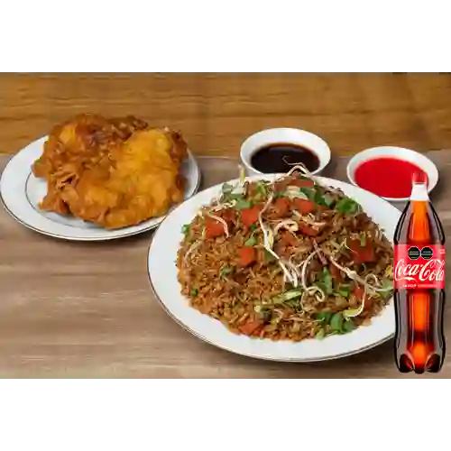 Combo Valenciana - Familiar + Coca Cola Original 1.5 l