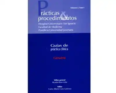 Geriatría Prácticas y Procedimientos - VV.AA