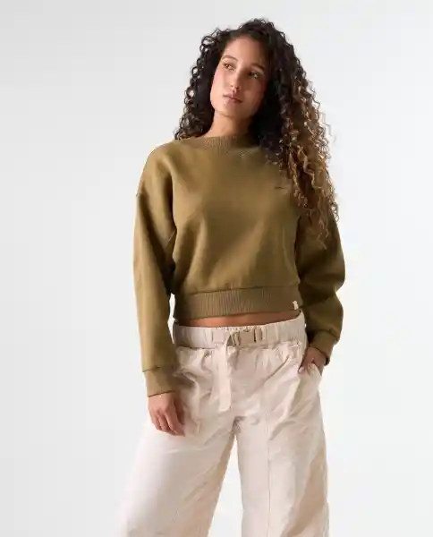 Buzo Mujer Café Talla S 682G001_CAF180830 Americanino