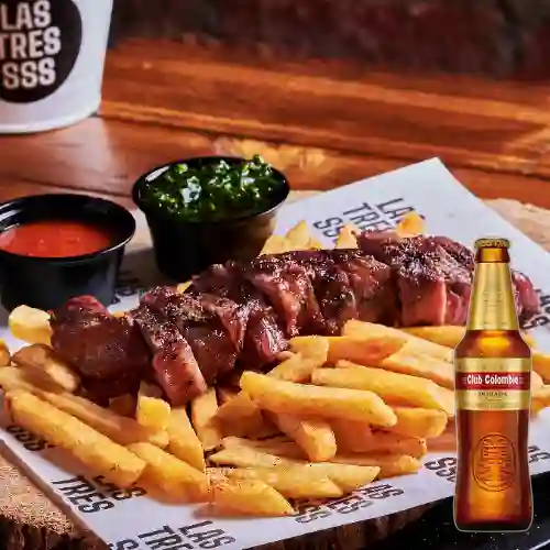 Combo Chata Angus + Club Colombia Dorada 350 ml