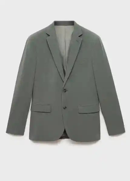 Blazer Americana Paris Verde Talla 48 Hombre Mango