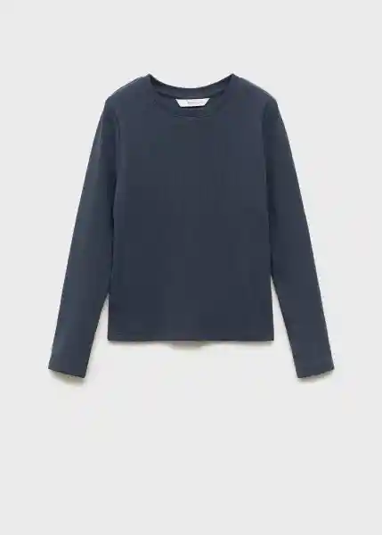 Camiseta Mari Petroleo Talla 10 Niñas Mango