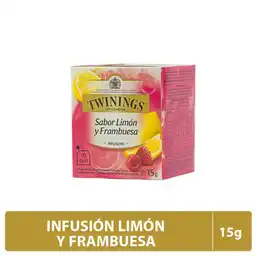 Twinings Infusión Sabor Limón y Frambuesa