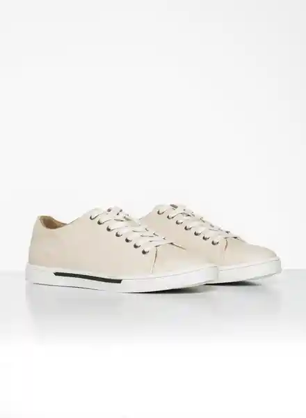 Kenneth Cole Tenis Casual Hombre Beige T. 38