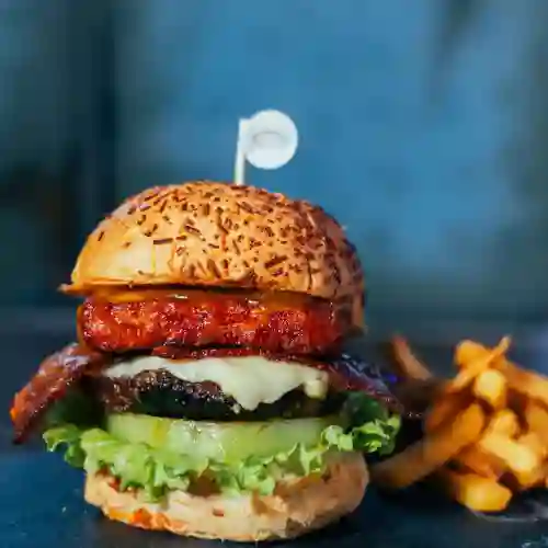 Hamburguesa Caribeña