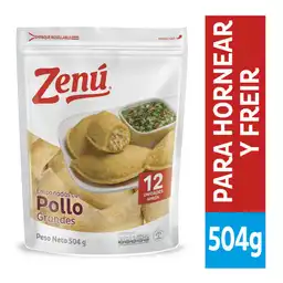 Zenú Empanadas con Pollo Grandes