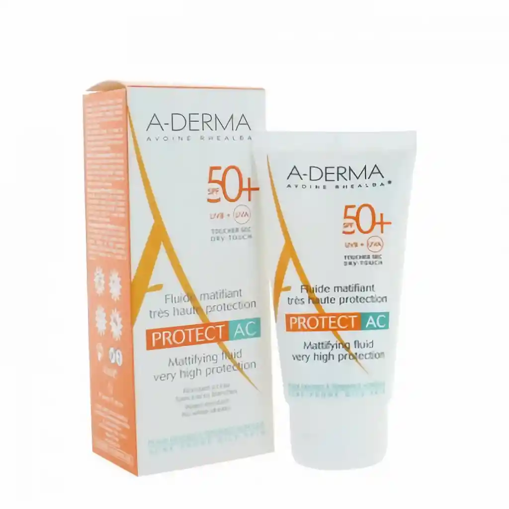 A-Derma Protector Solar AC Fluido Matificante SPF 50+