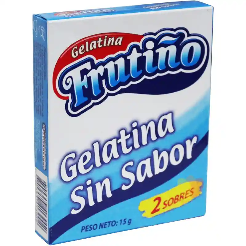 Frutiño Gelatina en Polvo sin Sabor