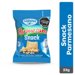 Alpina Queso Snack Parmesano Deshidratado 23 g