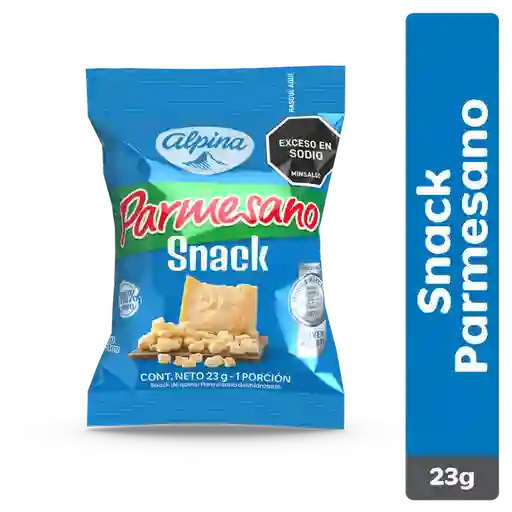 Alpina Queso Snack Parmesano Deshidratado 23 g