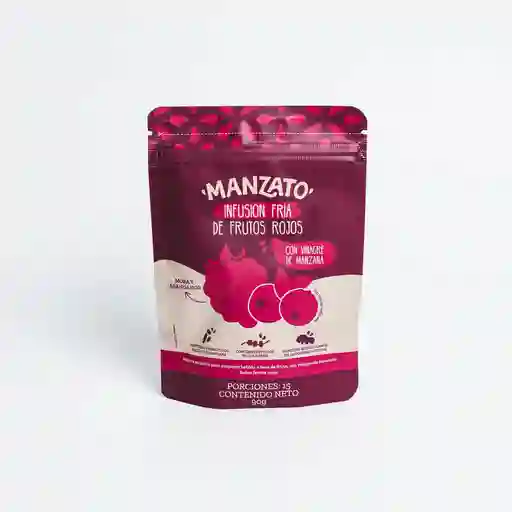 Infusión Manzato Fría Frutos Rojos (90 Gr)