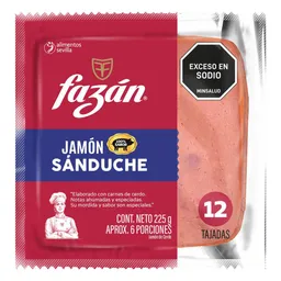 Jamon Sanduche Fazán