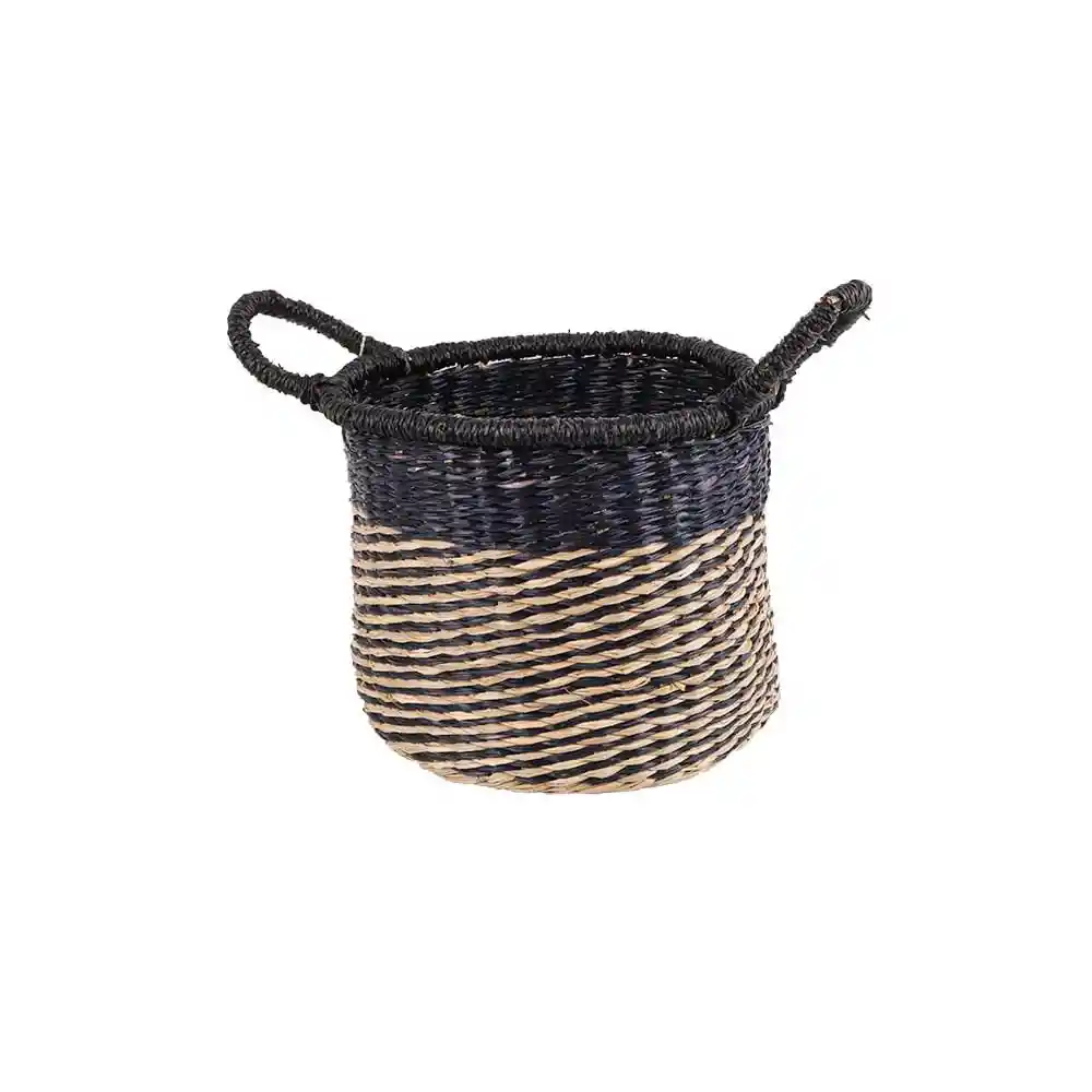 Canasto Fibra Natural D7 S D25Xh20Cm