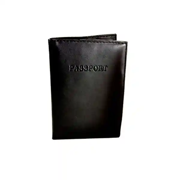 Estuche Pasaporte Color Negro