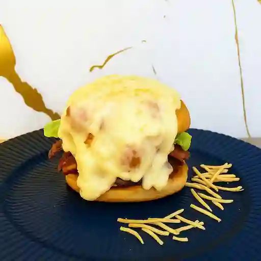 Hamburguesa la quesudita