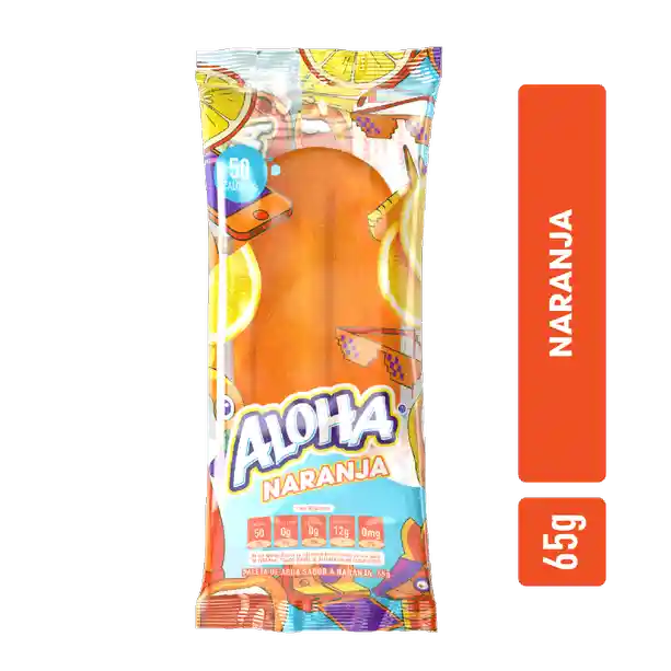 Aloha Helado Sabor Naranja