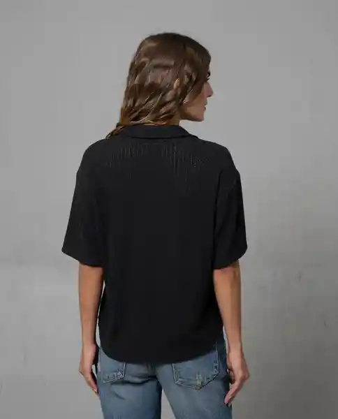 Camisa Mujer Negro Talla S 212G000 Rifle