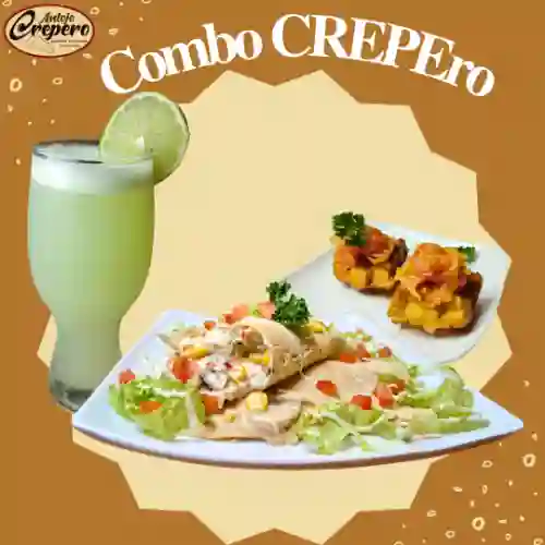 Crepe Veggie en Combo